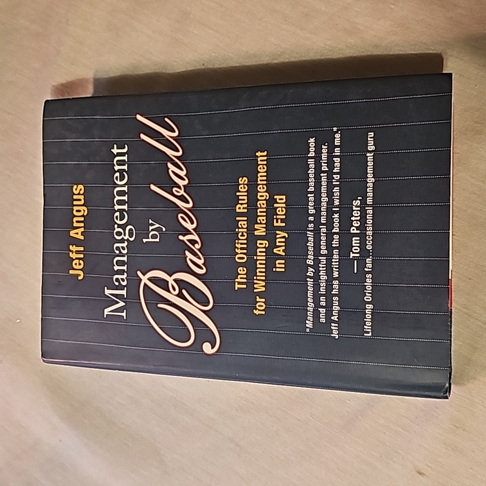Management by Baseball book